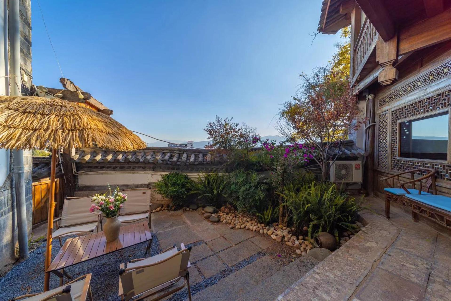 Lijiang Mountain View Boutique Inn Dış mekan fotoğraf