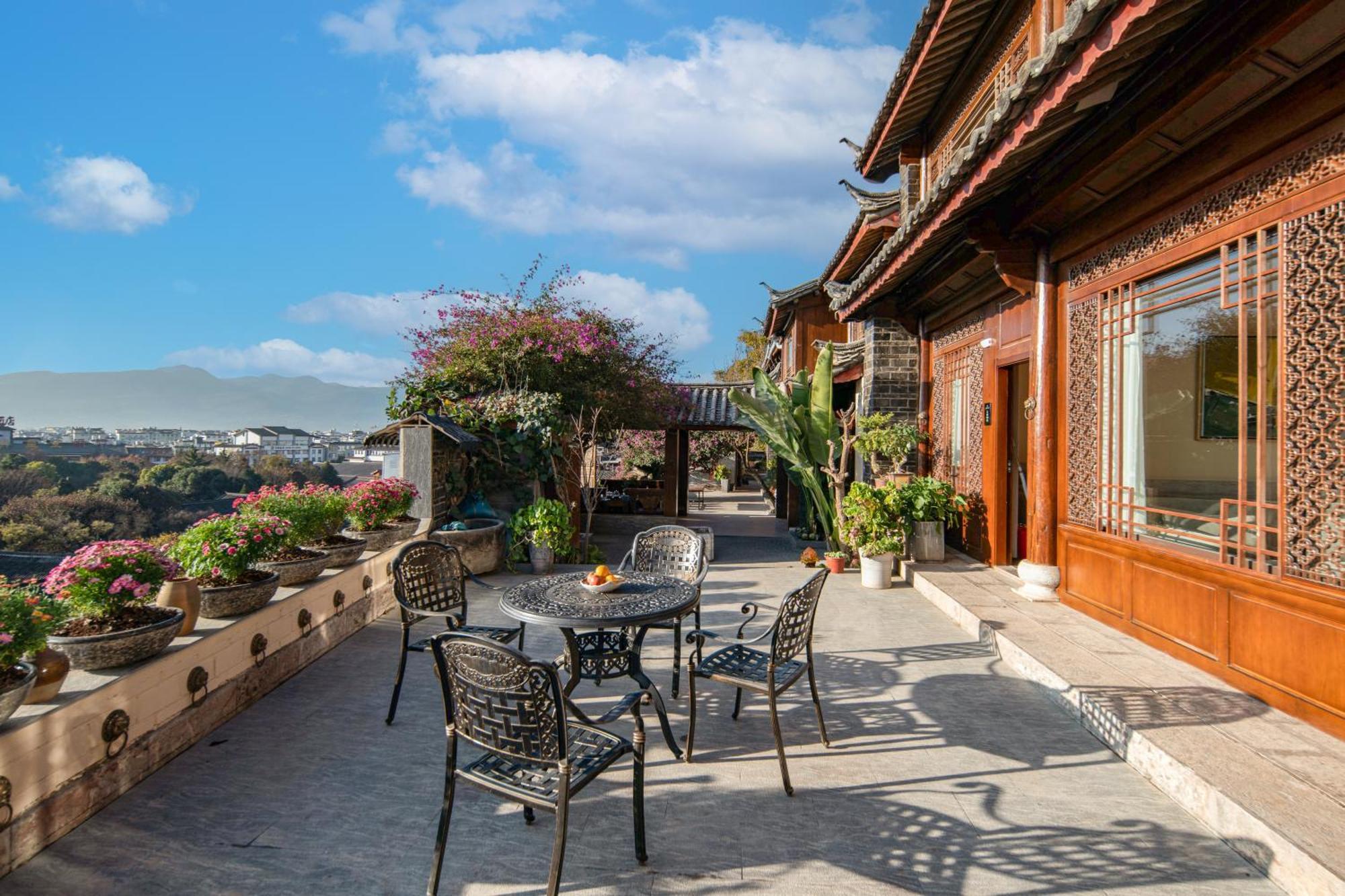 Lijiang Byw Mount View Inn Dış mekan fotoğraf