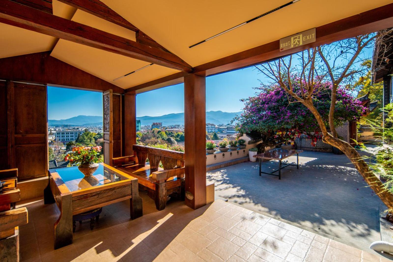 Lijiang Byw Mount View Inn Dış mekan fotoğraf